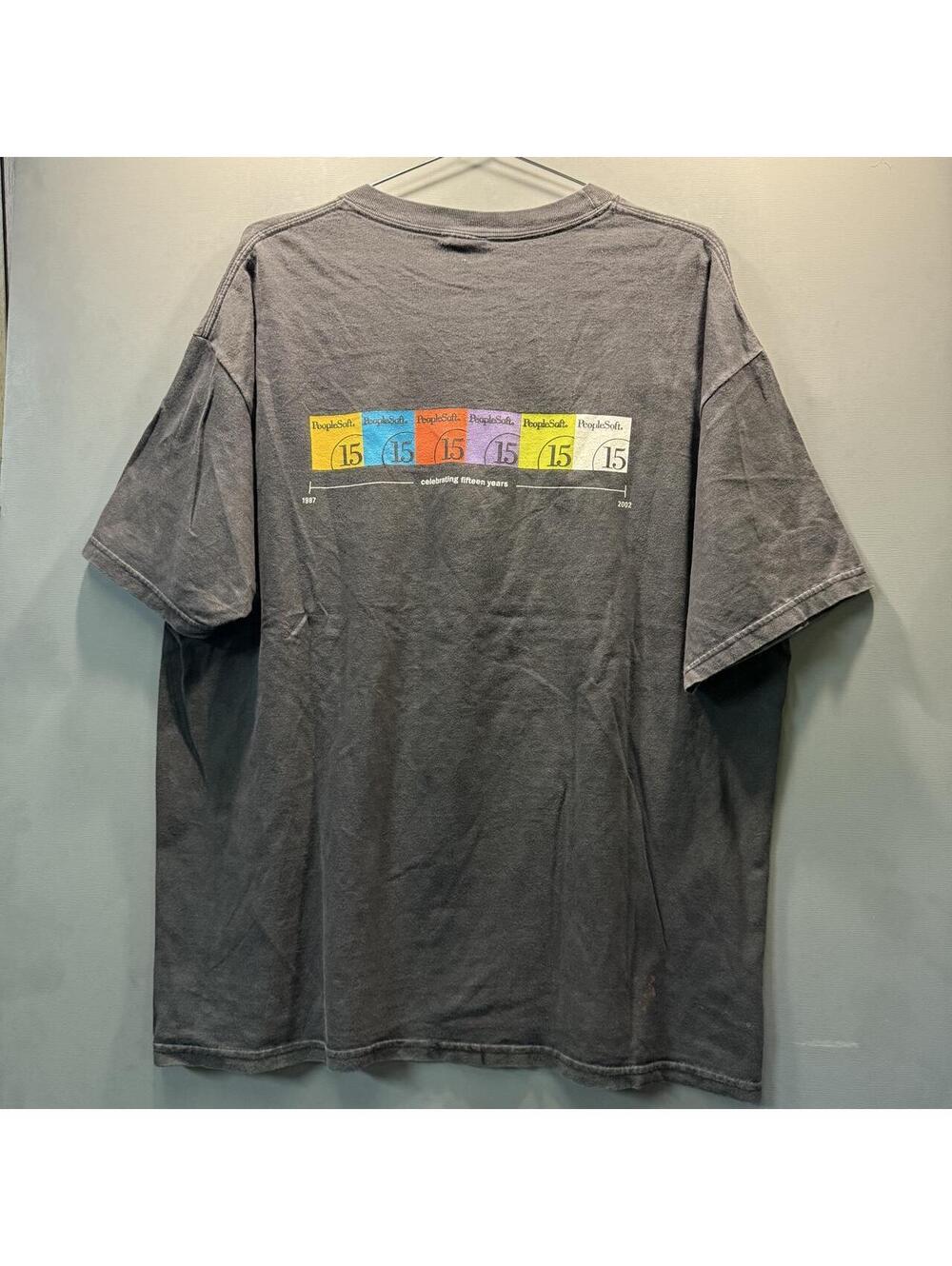 Vintage 90s PeopleSoft 15th Anniversary Tech Software Tee